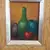 Foto de um(a) Antigo Quadro Pintura A Óleo Sobre Tela Natureza Morta, da categoria de Pinturas. Linda pintura.Medidas: 30x27cm. Mostrado de uma perspectiva diferente. Vendido no marketplace Trésors.