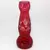 Foto de um(a) Antigo Raro Vaso Art Deco Cristal Francês Baccarat Vermelho, da categoria de Vasos. Baccarat. Antigo e diferente vaso em cristal francês, ricamente lapidado à mão. Peça muito incomum, devido ao seu formato,... Mostrado de uma perspectiva diferente. Vendido no marketplace Trésors.