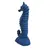 Foto de um(a) Cavalo marinho decorativo, da categoria de Modelos e estatuetas. Imponente cavalo marinho decorativo em matéria inorgânica, na tonalidade azul turquesa. Possui delicadas ondulações formando... Mostrado de uma perspectiva diferente. Vendido no marketplace Trésors.
