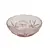 Foto de um(a) Bowl rosa de vidrão lapidado, da categoria de Travessas e tigelas. Bowl em vidrão lapidado na tonalidade rosa, com bordas onduladas. Medidas 9A X 21D Em bom estado, com mínimas marcas do... Vendido no marketplace Trésors.