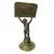 Foto de um(a) Antiga Escultura Porta Carta Bronze E Metal Prateado Wmf, da categoria de Escultura. WMF. Antigo e raro porta carta em metal prateado e dourado, com figura de criança segurando as correspondências. Da renomada... Vendido no marketplace Trésors.
