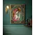 Foto de um(a) Magnífica e antiga pintura estilo Art Nouveau sobre espelho, da categoria de Pinturas. Excepcional quadro com pintura esmaltada sobre o espelho, um exemplo de arte decorativa inspirada no movimento Art Nouveau,... Mostrado de uma perspectiva diferente. Vendido no marketplace Trésors.
