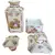 Foto de um(a) Conjunto de Lavabo em Porcelana com Cenas Galantes e Filetes a Ouro, da categoria de Conjunto de banheiro. Este encantador conjunto de toucador em porcelana fina é uma peça clássica de decoração, perfeita para adicionar um toque de... Mostrado de uma perspectiva diferente. Vendido no marketplace Trésors.