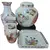 Foto de um(a) Conjunto 5 Peças Porcelana Oriental esmaltada - Assinadas e Datadas (1988), da categoria de Vasos. Exclusivo conjunto decorativo composto por 5 peças em porcelana oriental, apresentando um sofisticado acabamento acetinado... Mostrado de uma perspectiva diferente. Vendido no marketplace Trésors.