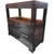 Foto de um(a) Mesa de Cabeceira em Imbuia, da categoria de Cabeceiras. Apresentamos uma peça autêntica do mobiliário brasileiro de meados do século XX. Esta mesa de cabeceira, confeccionada em... Mostrado de uma perspectiva diferente. Vendido no marketplace Trésors.