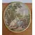 Foto de um(a) Lindíssimas Placas decorativas vintage - antiguidade, da categoria de Placas. Belo par de placas decorativas vintage de madeira, com formato oval e bordas douradas, decorados com reproduções de famosas... Mostrado de uma perspectiva diferente. Vendido no marketplace Trésors.