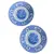 Foto de um(a) Antigo Par De Pratos Porcelana Inglesa Ridgway Azul E Branco, da categoria de Pratos Decorativos. Ridgway Porcelain. A família Ridgway foi uma das mais importantes dinastias que fabricavam a cerâmica de Staffordshire, com... Vendido no marketplace Trésors.