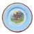 Foto de um(a) Antigo Prato Decorativo Porcelana Alemã Com Alces, da categoria de Pratos Decorativos. Antigo prato decorativo em porcelana artística alemã, decoração com alces e filetes de ouro. Diâmetro 21cm. Vendido no marketplace Trésors.
