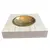 Foto de um(a) Elegante Porta-cartões Cinzeiro Estilo Art Deco, da categoria de Cinzeiros. Elegante porta-cartões, também pode ser um cinzeiro em folhas de marfim com bronze. Estilo Art Deco. Diâmetro 16cm. Vendido no marketplace Trésors.