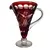 Foto de um(a) Antiga Jarra Em Cristal Baccarat Cor Vermelho Rubi Lapidado, da categoria de Jarros. Antiga jarra em cristal Baccarat na cor vermelho rubi, ricamente lapidado à mão, como uma jóia.Medidas 24x22cm. Vendido no marketplace Trésors.