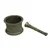 Foto de um(a) Almofariz de bronze, da categoria de Outros utensílios. Grande almofariz em bronze com decoração em baixo relevo, inclusive o socador. Medidas 9A X 14Dsocador 18cm Peça bem sólida... Mostrado de uma perspectiva diferente. Vendido no marketplace Trésors.