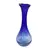 Foto de um(a) Vaso cônico em pasta de vidro, da categoria de Vasos. Vaso cônico em pasta de vidro em degrade de azul. Decorativo, enobrece qualquer ambiente. Mede 35 cm de altura. Vendido no marketplace Trésors.