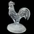 Foto de um(a) Antiga Escultura Galo Art Deco Em Cristal Francês Luminarc, da categoria de Escultura. Luminarc - Verrerie D’arques, France. Antiga escultura artística representando galo lapidado em cristal francês de excelente... Mostrado de uma perspectiva diferente. Vendido no marketplace Trésors.