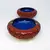 Foto de um(a) Antigo Par De Cinzeiros Chineses Em Laca Oriental Cinnabar, da categoria de Cinzeiros. Antigos e lindos cinzeiros orientais feitos à mão em Cloisonné, laca vermelha dita Cinnabar. Decorados com flores e... Mostrado de uma perspectiva diferente. Vendido no marketplace Trésors.