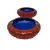 Foto de um(a) Antigo Par De Cinzeiros Chineses Em Laca Oriental Cinnabar, da categoria de Cinzeiros. Antigos e lindos cinzeiros orientais feitos à mão em Cloisonné, laca vermelha dita Cinnabar. Decorados com flores e... Vendido no marketplace Trésors.