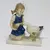 Foto de um(a) Antigo Bibelô Bloco Escultórico Menina Pato Porcelana Alemã, da categoria de Escultura. Antigo e delicado bibelô/bloco escultórico representando menina alimentando pato, em porcelana alemã (tem um “S” na base)... Mostrado de uma perspectiva diferente. Vendido no marketplace Trésors.