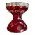 Foto de um(a) Antigo Diferente Vaso Art Deco Cristal Baccarat Vermelho, da categoria de Vasos. Antigo e diferente vaso doublé em cristal Baccarat vermelho rubi, lapidado à mão. Fundo estrelado.Medidas 17x15cm... Vendido no marketplace Trésors.