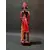 Foto de um(a) Escultura Africana Anos 80, da categoria de Escultura. Escultua africana em madeira policromada com missangas e sementes, década de 1980. A: 30 cm / L: 6,5 cm / P: 4 cm Peso: 248 g. Mostrado de uma perspectiva diferente. Vendido no marketplace Trésors.