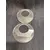 Foto de um(a) Par de Argolas em Acrílico Transparente, Puxadores de Cortina, Década de 1970, da categoria de Anéis e cornijas para cortinas. Par de argolas em acrílico transparente usadas como puxadores de cortinas, decada de 1970. Diâmetro: 14 cm / Espessura: 1 cm... Mostrado de uma perspectiva diferente. Vendido no marketplace Trésors.