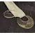 Foto de um(a) Par de Argolas em Acrílico Transparente, Puxadores de Cortina, Década de 1970, da categoria de Anéis e cornijas para cortinas. Par de argolas em acrílico transparente usadas como puxadores de cortinas, decada de 1970. Diâmetro: 14 cm / Espessura: 1 cm... Mostrado de uma perspectiva diferente. Vendido no marketplace Trésors.
