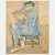 Foto de um(a) Quadros com gravuras antigas reproduzindo composições de Amedeo Modigliani e Henri de Toulouse-Lautrec, da categoria de Pinturas. Conjunto de quatro quadros com gravuras antigas reproduzindo composições de Amedeo Modigliani e Henri de Toulouse-Lautrec.... Mostrado de uma perspectiva diferente. Vendido no marketplace Trésors.
