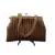 Foto de um(a) Bolsa Miçangas Âmbar Anos 60, da categoria de Bolsas. Bolsa com fecho metálico com missangão trabalhado na cor âmbar trabalhado, alça também em missangão, década de 1960. A: 15... Vendido no marketplace Trésors.