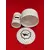 Foto de um(a) Combo Utensílios para Banheiro em Porcelana Branca e Poá, da categoria de Organizadores. Kit de utensílios para banheiro em porcelana branca com poá preto e gravura le bain. Inclui porta escova de dentes e pote... Mostrado de uma perspectiva diferente. Vendido no marketplace Trésors.