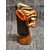 Foto de um(a) Carranca Nordestina em Madeira Policromada, Década de 2000, da categoria de Escultura. Carranca do nordeste brasileiro, feita em madeira policromada com características humanas e animais. Data do século xix,... Mostrado de uma perspectiva diferente. Vendido no marketplace Trésors.