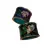 Foto de um(a) Antigo Par De Porta Guardanapos Em Cloisonné, da categoria de Anel para guardanapo. Antigo par de porta guardanapos em cloisonné feitos à mão.Mede aprox 3cm. Vendido no marketplace Trésors.