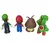 Foto de um(a) Conjunto 4 Figuras Super Mario, da categoria de Figuras de ação. Leve a magia do Reino dos Cogumelos para a sua coleção ou decoração com este excelente lote contendo 4 figuras clássicas da... Mostrado de uma perspectiva diferente. Vendido no marketplace Trésors.