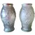 Foto de um(a) Antigo Par De Vasos Art Deco Em Vidro Francês Satiné, da categoria de Vasos. Antigo e lindo par de vasos em vidro satiné francês, ricamente moldados e prensados com flores em relevo. Período Art Deco.... Vendido no marketplace Trésors.