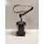 Foto de um(a) Escultura Orgânica Ferro e Vidro, Anos 2000, da categoria de Escultura. Escultura orgânica com suas formas curvas fluidas em ferro com acabamento em pátina bronze. Sobre pedestal em vidro... Mostrado de uma perspectiva diferente. Vendido no marketplace Trésors.