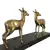 Foto de um(a) Antiga Escultura Francesa Alces Veados Em Bronze Art Deco, da categoria de Escultura. Imponente e perfeito bloco Art Deco com figuras de veados em bronze, base em mármore italiano. França, meados de... Vendido no marketplace Trésors.