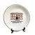 Foto de um(a) Prato Florianópolis, da categoria de Pratos Decorativos. Prato decorativo em porcelana policromada com filete em ouro, homenageando a câmara municipal de florianópolis, sc, década... Vendido no marketplace Trésors.