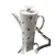 Foto de um(a) Bule de Café Miosótis Anos 70, da categoria de Bules. Bule de café em porcelana branca com miosótis azul cobalto, década de 1970, sem marca do fabricante. A: 23 cm C da asa ao... Vendido no marketplace Trésors.