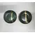 Foto de um(a) Pratos Decorativos em Cerâmica com Folha de Ouro, da categoria de Pratos Decorativos. Combo de 2 pratos feitos em cerâmica de alta temperatura com detalhe em folha de ouro. Cada prato é feito a mão e com... Mostrado de uma perspectiva diferente. Vendido no marketplace Trésors.