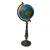 Foto de um(a) Globo Terrestre Latão, da categoria de Globos. Globo terrestre com base em latão fundido. A: 39cm D globo: 9cm Base: 10cm Peso: 900g. Vendido no marketplace Trésors.