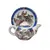Foto de um(a) Mini Conjunto em Porcelana Chinesa, Década de 1970, da categoria de Conjuntos de café e chá. Miniatura chinesa de chaleira e prato em porcelana policromada com pavão e flores de cerejeira, década de 1970. A da... Vendido no marketplace Trésors.