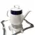 Foto de um(a) Bule Porcelana Schmidt 70'S, da categoria de Bules. Bule em porcelana branca com faixa azul cobalto, década de 1970 marca schimidtA: 20 cm Diâmetro menor: 10,5 cm Diâmetro... Vendido no marketplace Trésors.