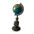 Foto de um(a) Globinho Bronze, da categoria de Globos. Peça única pelo designer marcelus ribas. Globo terrestre com estrutura em madeira e latão com pátina bronze h = 29cm d =... Vendido no marketplace Trésors.