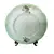 Foto de um(a) Prato Floral São Caetano Anos 40, da categoria de Pratos Decorativos. Prato em porcelana brasileira são caetano, com pintura floral e degradê verde na borda, década de 1940. Diâmetro: 18 cm... Vendido no marketplace Trésors.