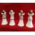 Foto de um(a) Combo 4 Sinetas Anjinhos em Cerâmica, da categoria de Outros colecionáveis. Combo de sinetas de mesa com anjos de porcelana na haste, sino em cerâmica branca craqueladas e badalo com pérola e corrente... Mostrado de uma perspectiva diferente. Vendido no marketplace Trésors.