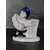 Foto de um(a) Paliteiro Porcelana, Década de 1940, da categoria de Paliteiros. Paliteiro brasileiro em porcelana policromada com filete em ouro, década de 1940. Apresenta um bicado no suporte dos... Mostrado de uma perspectiva diferente. Vendido no marketplace Trésors.