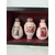 Foto de um(a) Caixa Chinesa com 07 potes Decorativos e Colecionáveis, da categoria de Outros objetos decorativos. Caixa decorativa para cozinha em madeira e 7 potes chineses em porcelana policromada, com vidro fixo. A: 16 cm / L: 50 cm /... Mostrado de uma perspectiva diferente. Vendido no marketplace Trésors.