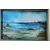 Foto de um(a) Quadro Blue Sea Anos 90, da categoria de Pinturas. Quadro marina em acrílico sobre eucatex com moldura em madeira e prata, comprado em porto alegre no final dos anos 1990... Mostrado de uma perspectiva diferente. Vendido no marketplace Trésors.