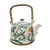 Foto de um(a) Chaleira Porcelana Chinesa, Década de 2000, da categoria de Chaleiras. Chaleira chinesa em porcelana com capacidade para 900 ml de um delicioso chá, década de 2000 alça com junco tramado com... Vendido no marketplace Trésors.
