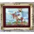 Foto de um(a) Quadro Ponto Cruz 50'S, da categoria de Arte têxtil. Quadro em ponto de cruz com moldura original, passe-partout original em veludo e vidro comum, década de 1950. A: 32 cm L: 26... Mostrado de uma perspectiva diferente. Vendido no marketplace Trésors.
