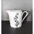 Foto de um(a) Cremeira Floral, Porcelana Real, Década de 1980, da categoria de Cremeiras. Cremeira em porcelana branca com motivo floral na cor preta e filete em prata, marca porcelana real, década de 1980. A: 9... Mostrado de uma perspectiva diferente. Vendido no marketplace Trésors.