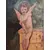 Foto de um(a) Anjo Acrílico sobre Tela, da categoria de Pinturas. Quadro em acrílico sobre tela de anjo com técnica de envelhecimento e craquelamento, moldura provençal com pátina dourada.... Mostrado de uma perspectiva diferente. Vendido no marketplace Trésors.