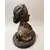 Foto de um(a) Escultura Feminina 00'S, da categoria de Escultura. Escultura feminina em técnica mista com pátina bronze oxidado e envelhecido, base elíptica em madeira ebanizada, década de... Mostrado de uma perspectiva diferente. Vendido no marketplace Trésors.